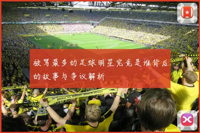 被骂最多的足球明星究竟是谁背后的故事与争议解析