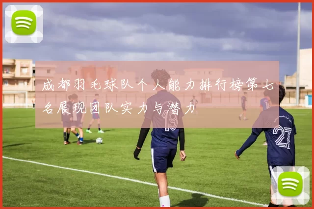 成都羽毛球队个人能力排行榜第七名展现团队实力与潜力